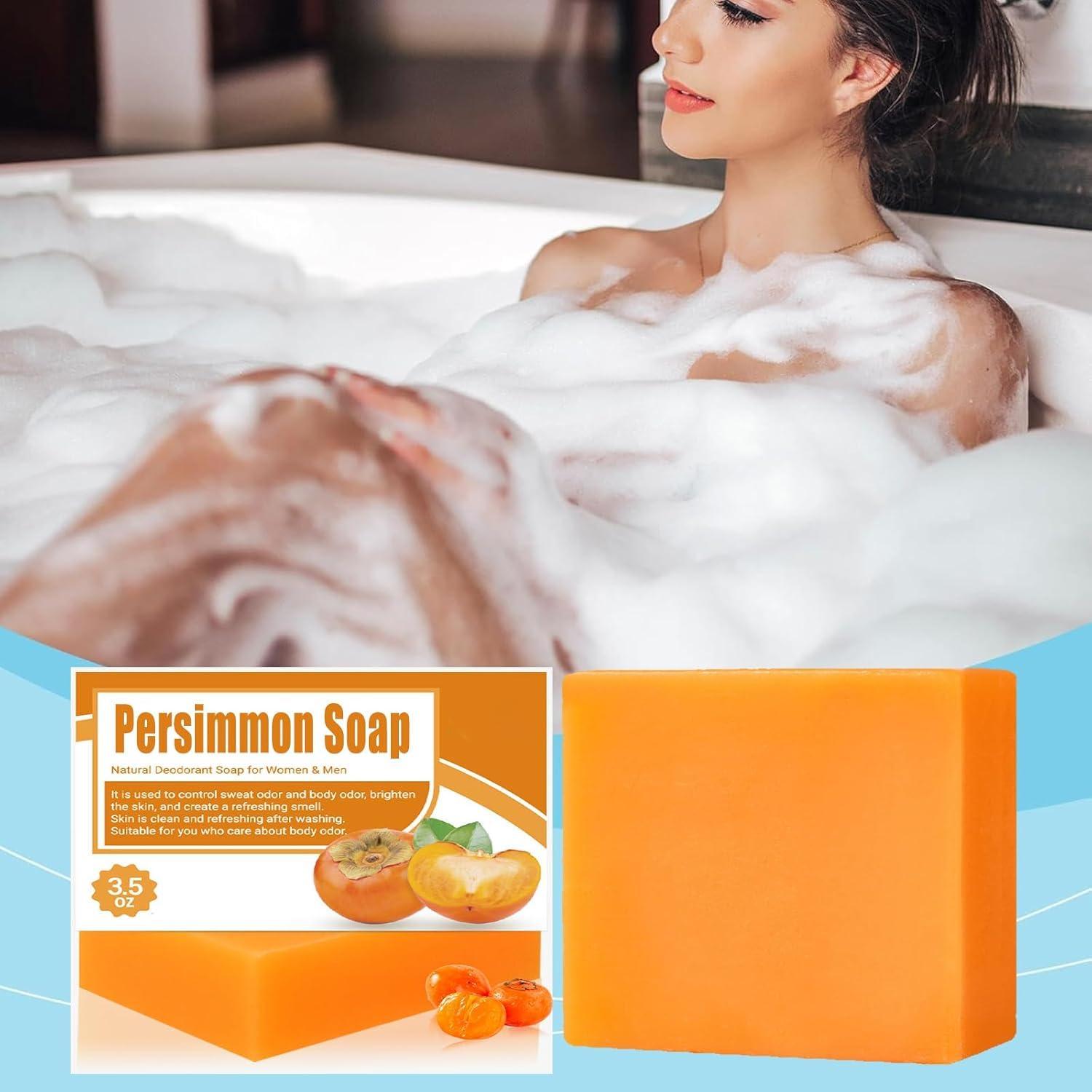 Jabón de Persimón Natural Genérico 100g - Limpieza Suave