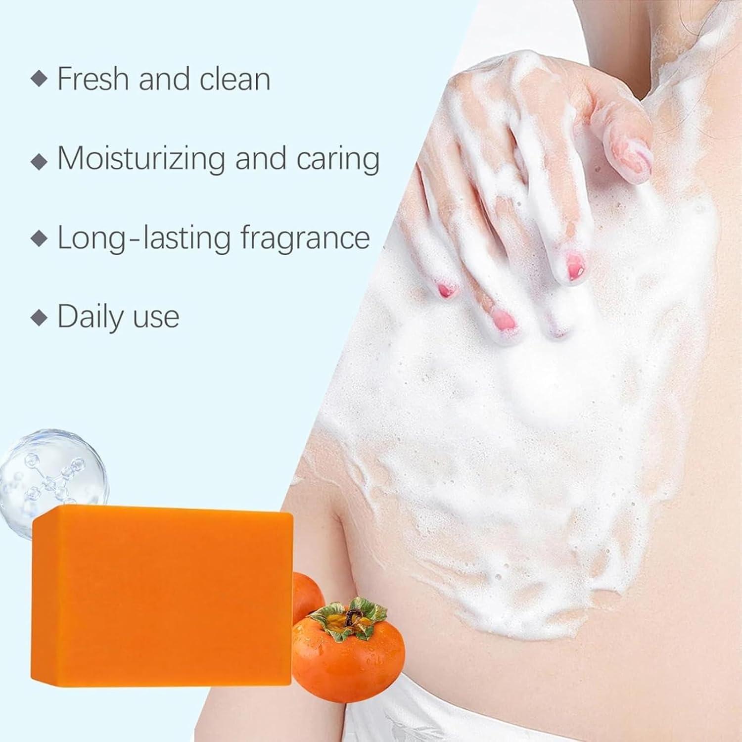 Jabón de Persimón Natural Genérico 100g - Limpieza Suave