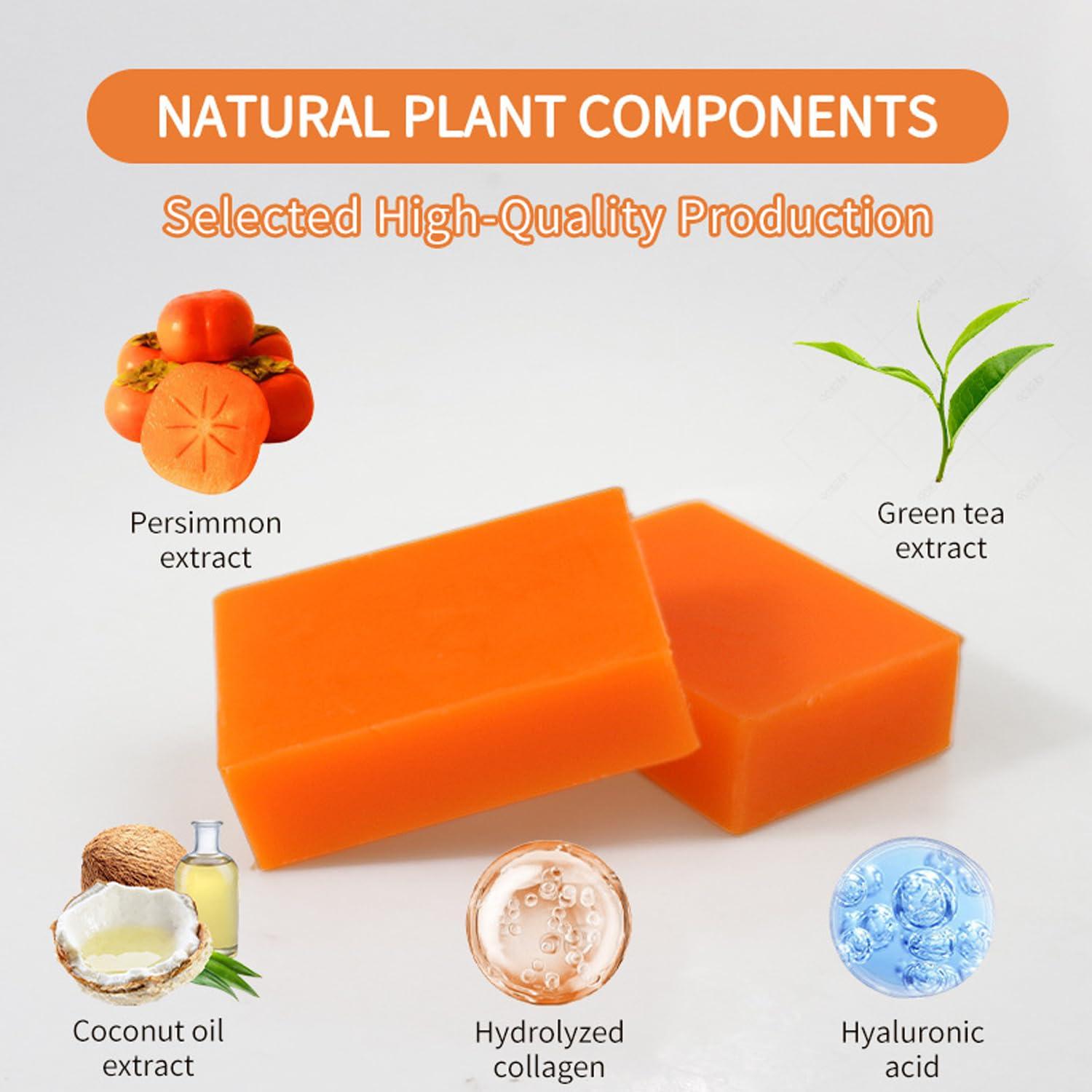 Jabón de Persimón Natural Genérico 100g - Limpieza Suave