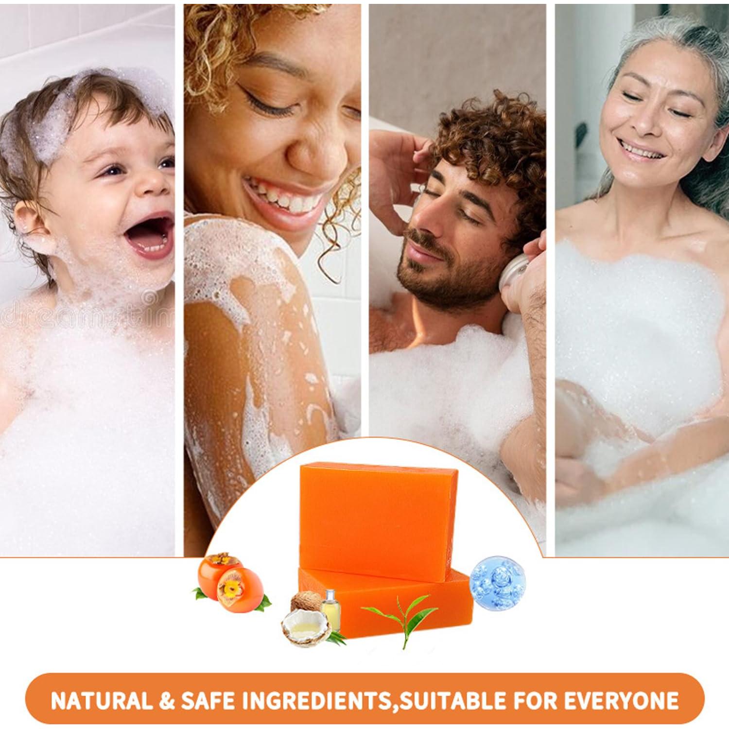 Jabón de Persimón Natural Genérico 100g - Limpieza Suave