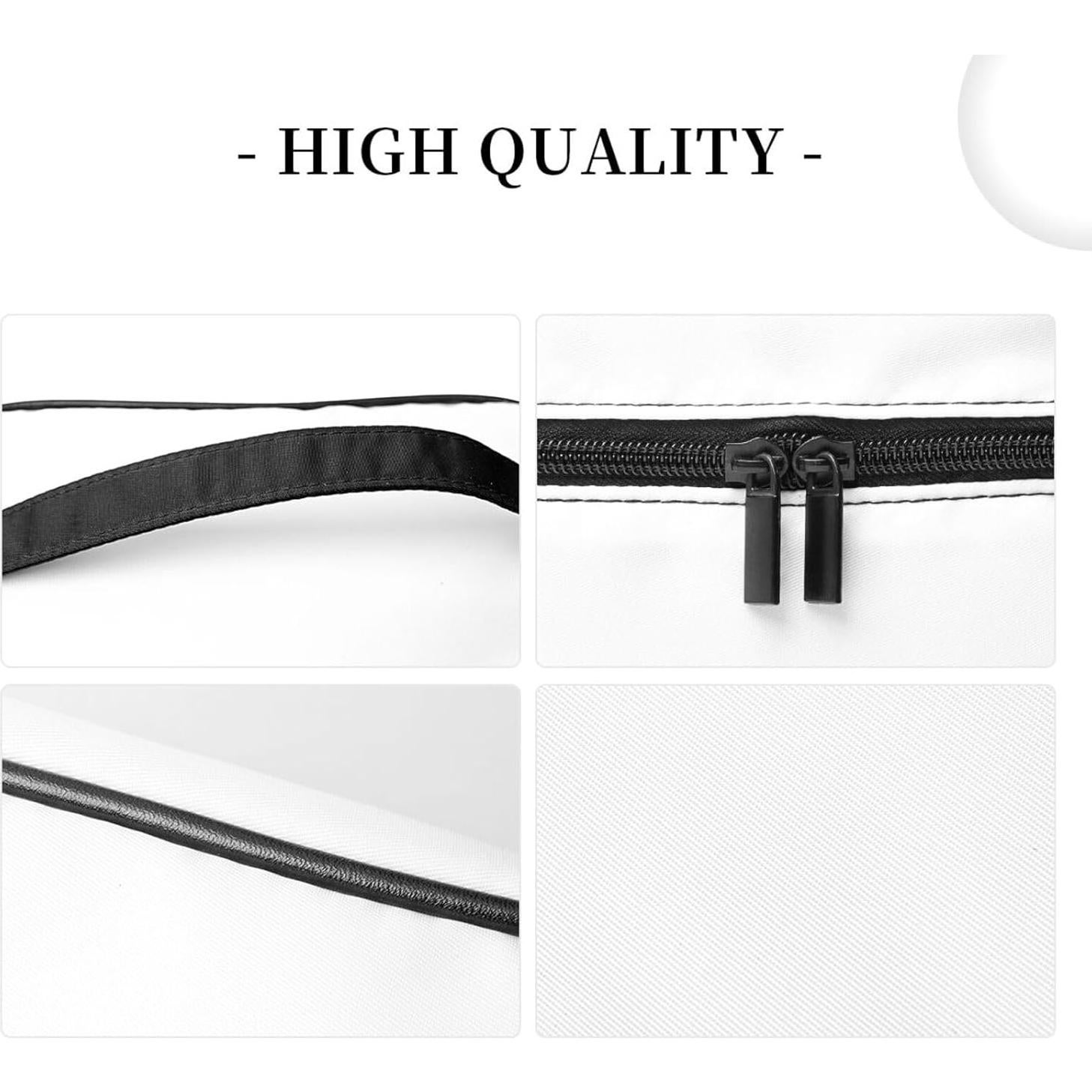 Bolsa de Maquillaje Grande para Mujeres - Fuegos Artificiales