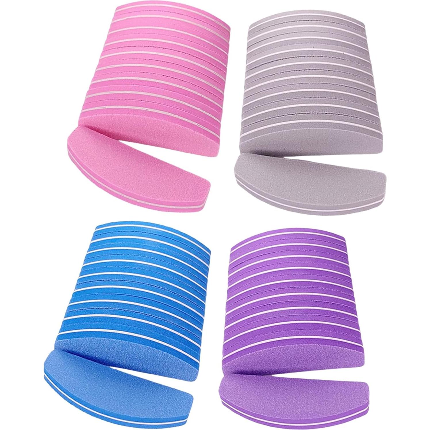 Bloques de Pulido de Uñas GigaGround 40 Pcs Doble Cara 100/180 Grano