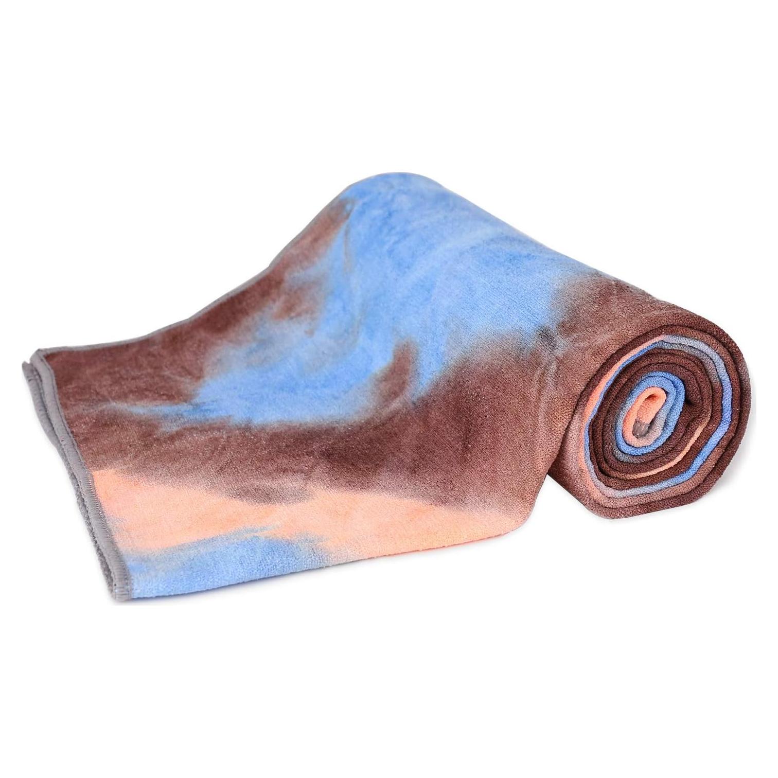 Toalla de Yoga Antideslizante DREAM SLIM 183x61 cm Azul