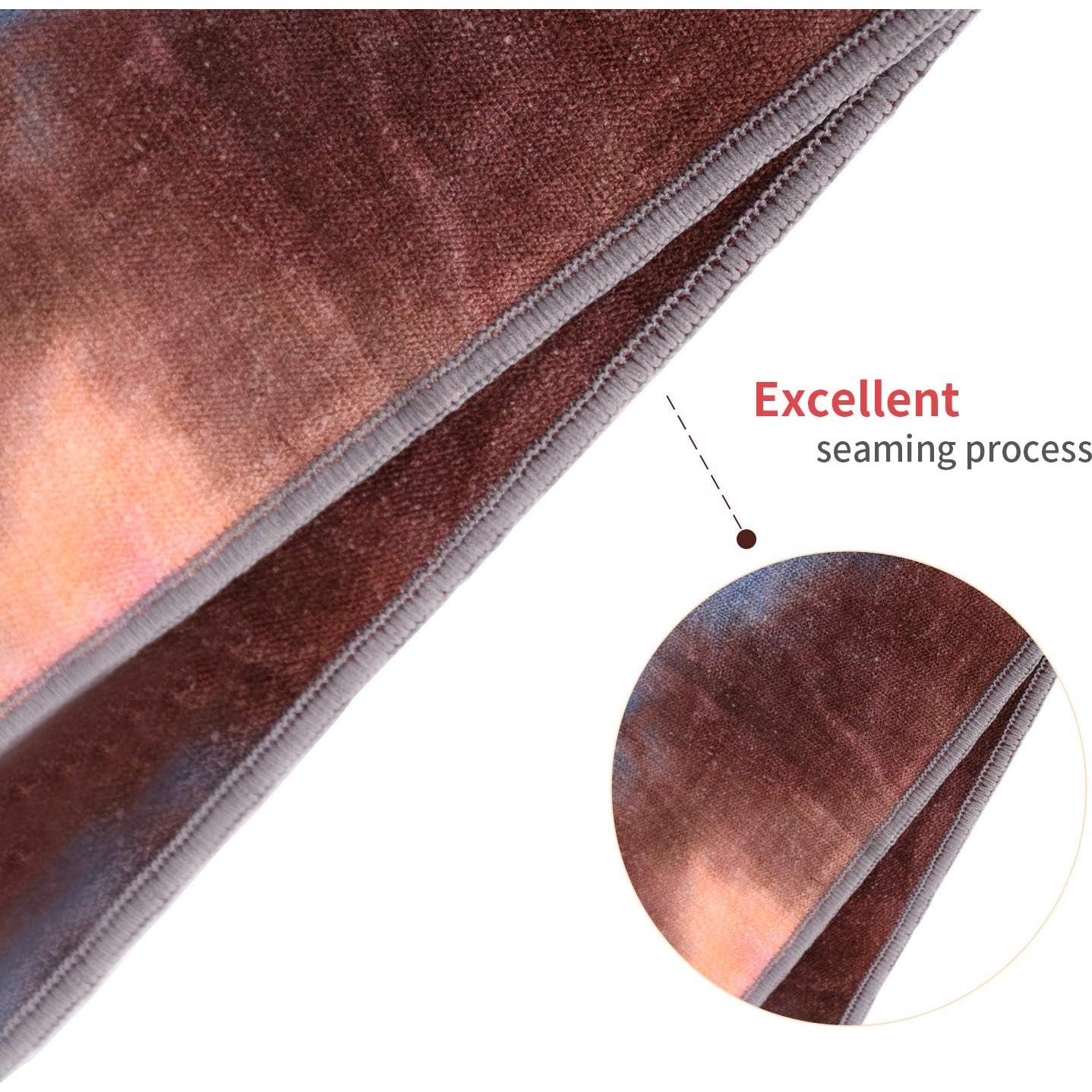 Toalla de Yoga Antideslizante DREAM SLIM 183x61 cm Azul