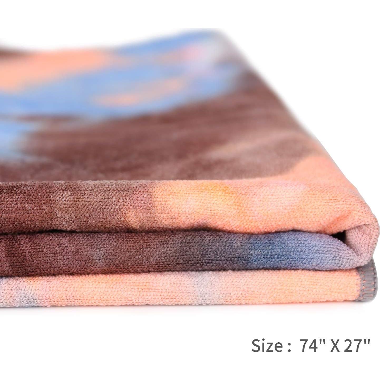 Toalla de Yoga Antideslizante DREAM SLIM 183x61 cm Azul