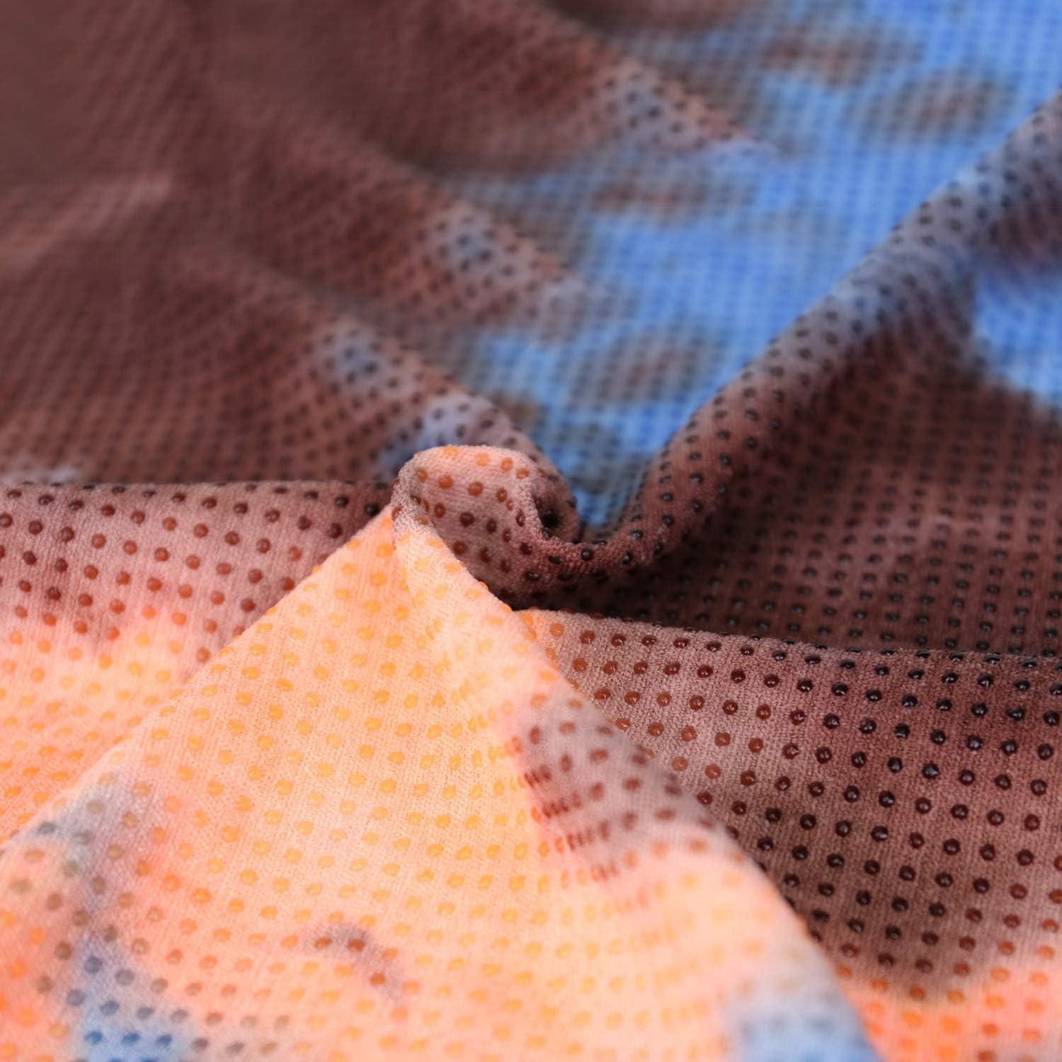 Toalla de Yoga Antideslizante DREAM SLIM 183x61 cm Azul