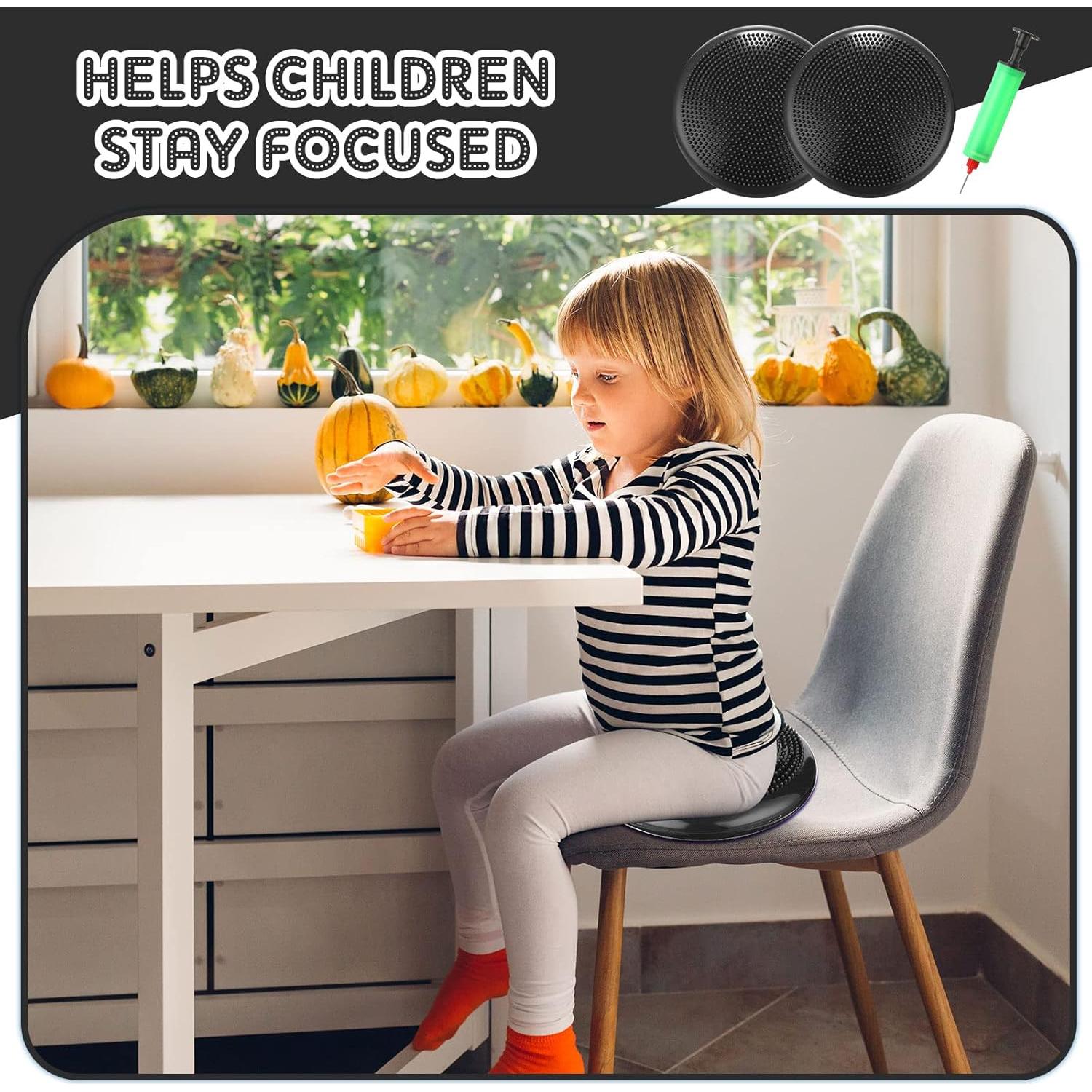 Almohadilla de Equilibrio Inflable Jerify - 4 Pcs, 34 cm, PVC