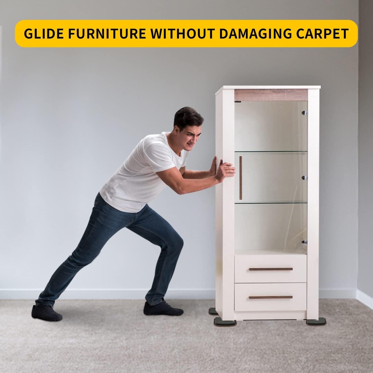 Deslizadores de Muebles 12 Piezas 7.62 cm Nuevo Espacio