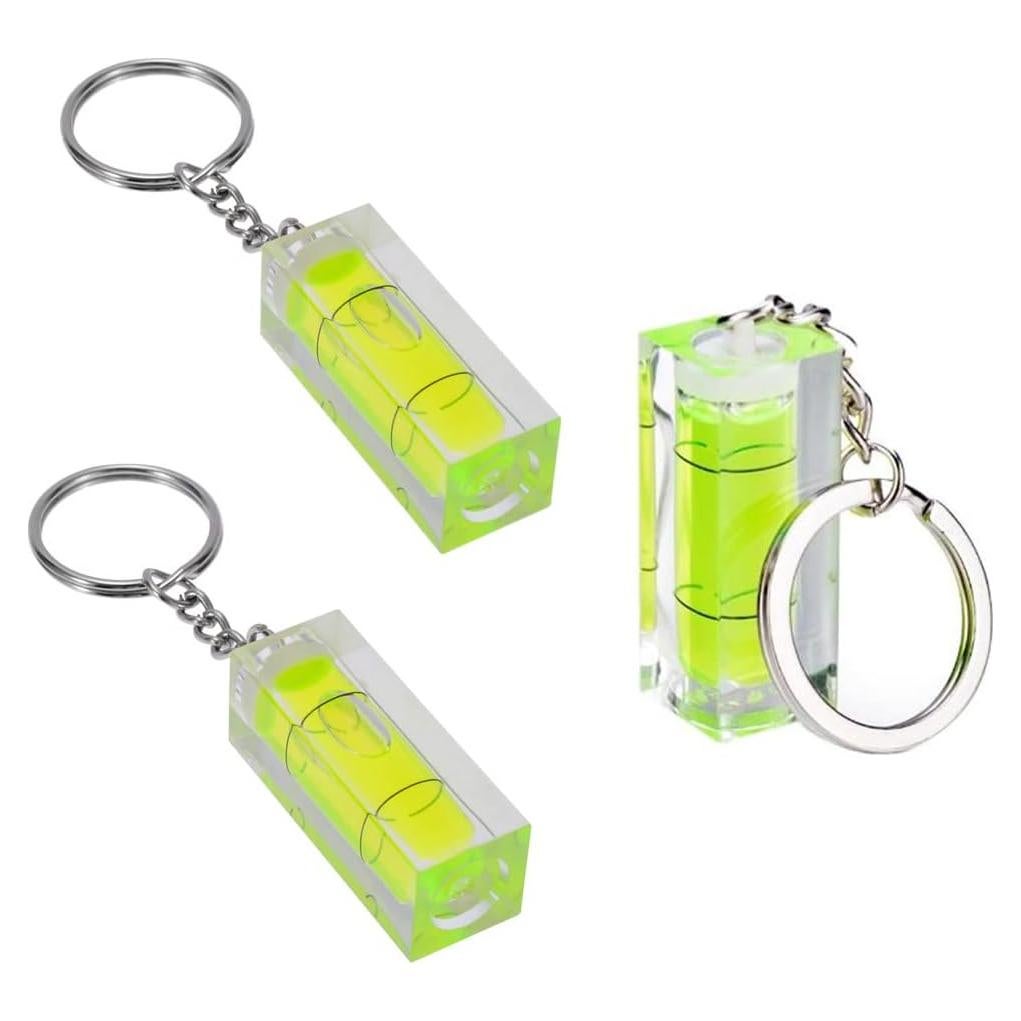3 Piezas Nivel de Burbuja Mini SIZIKJXGHWYI 15x15x40mm