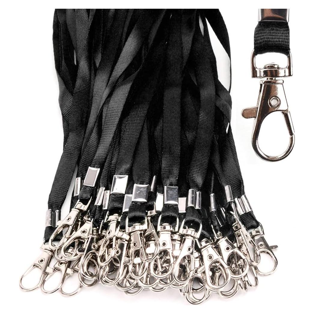 Cintas de Identificación SLanC 50 Pcs Nylon Negro 47 cm