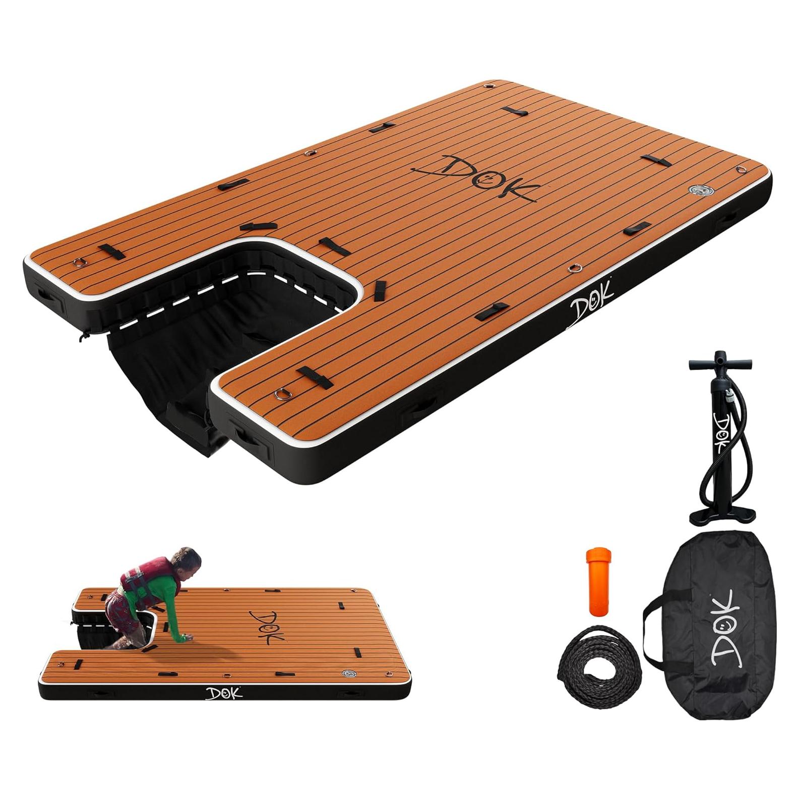 Plataforma Inflable DOK Party-DOK 2.44m x 1.52m Antideslizante
