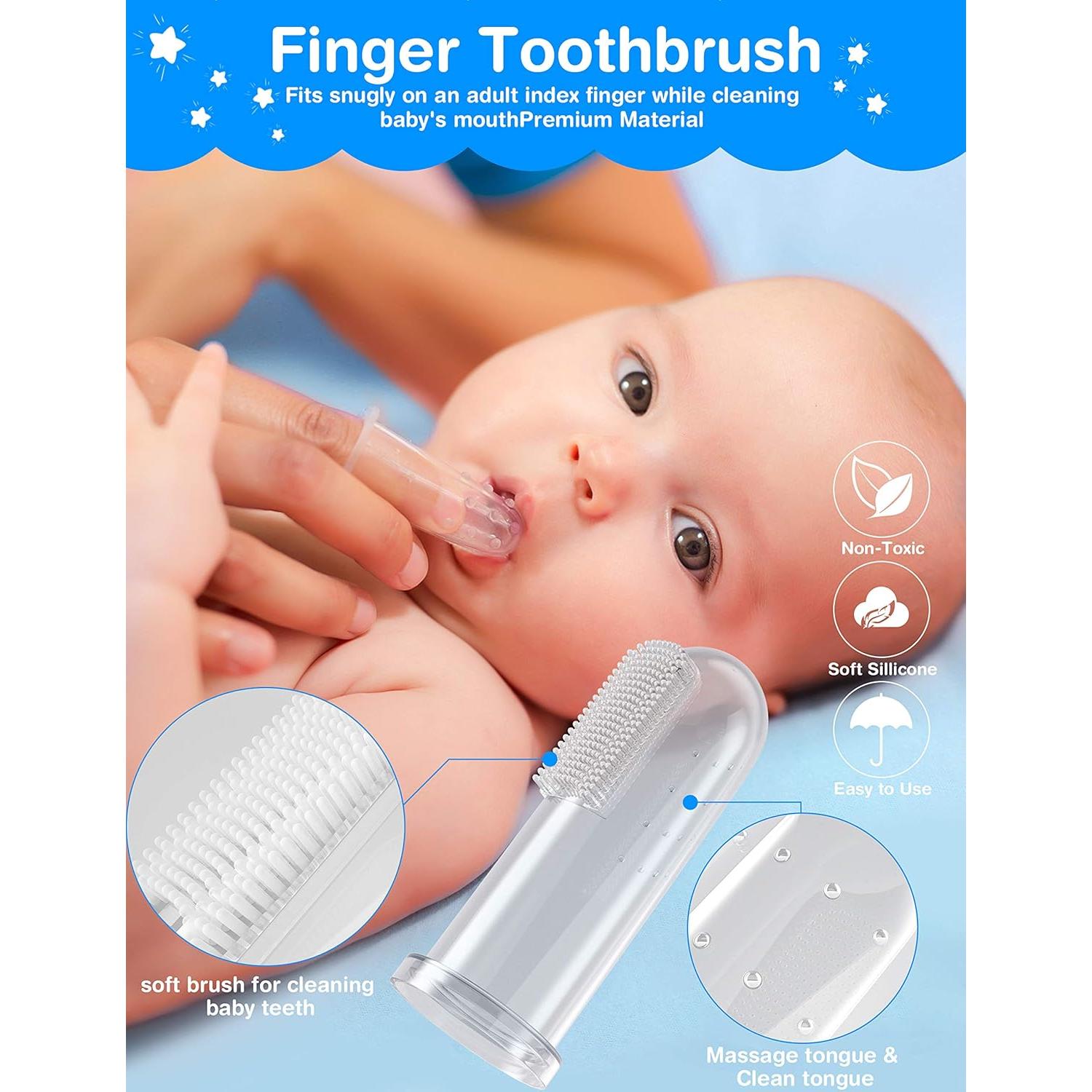 Kit de Cuidado para Bebés OTTOLIVES 24 Piezas Azul