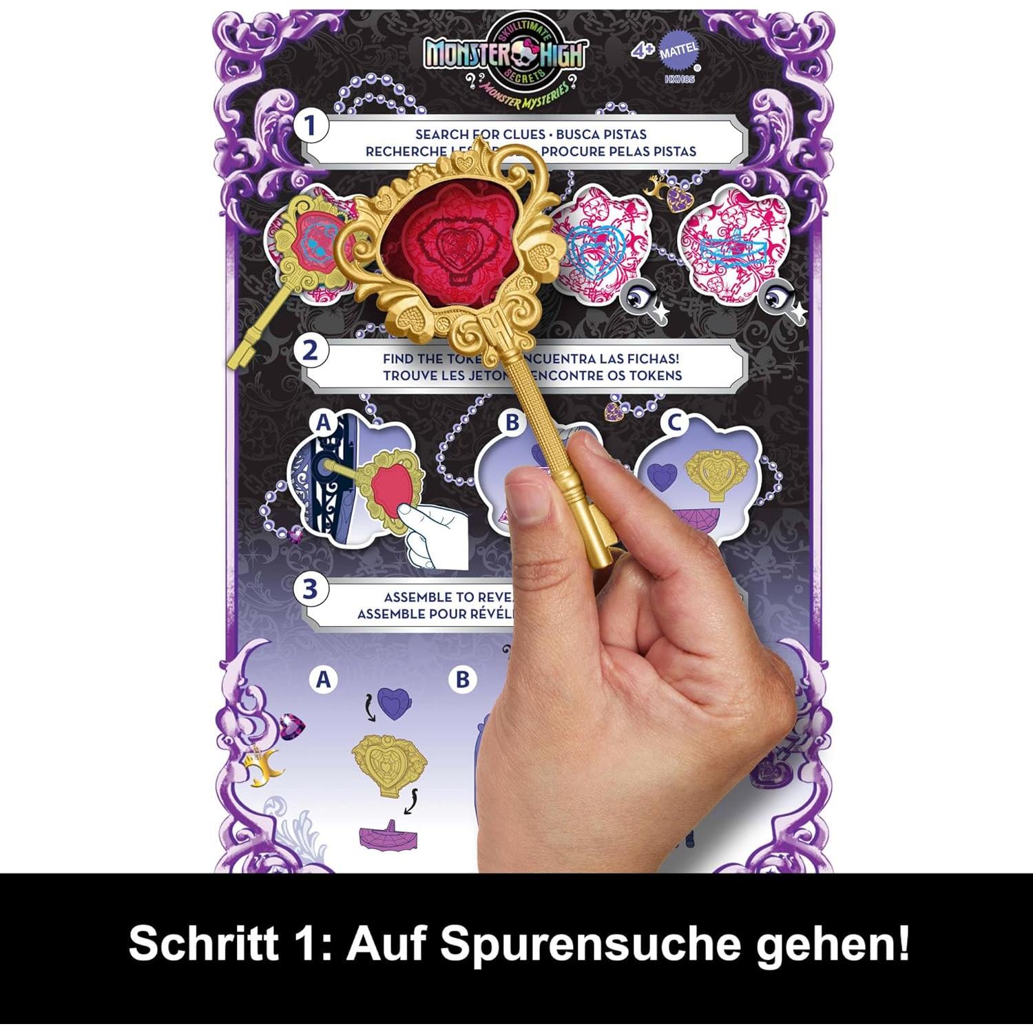 Muñeca Clawdeen Wolf Monster High Skulltimate Secrets con armario y 19 sorpresas