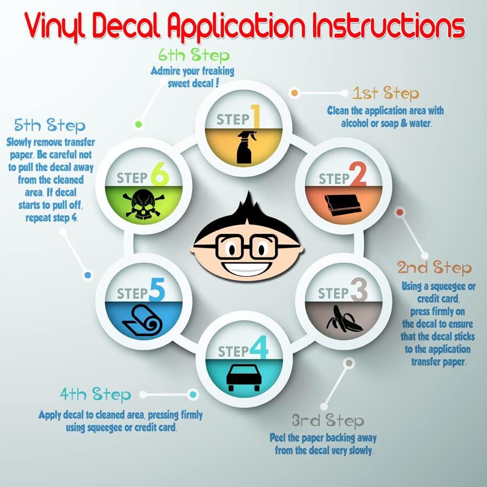 Calcomanía Vinilo 50.8x30.5cm Veterano de Combate Car Decal Geek