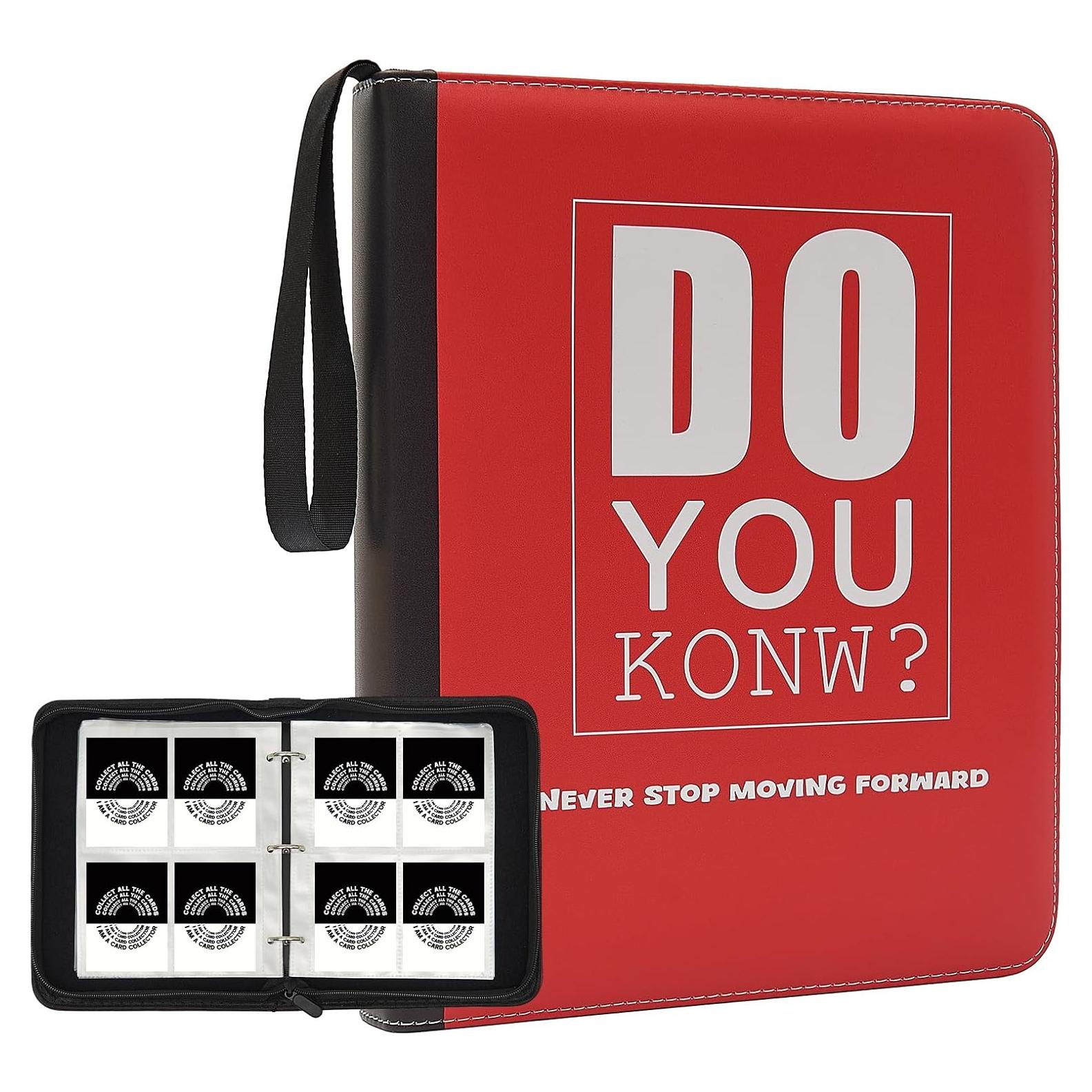 Carpeta de Cartas Coleccionables Benitoite 400 Bolsillos Negra