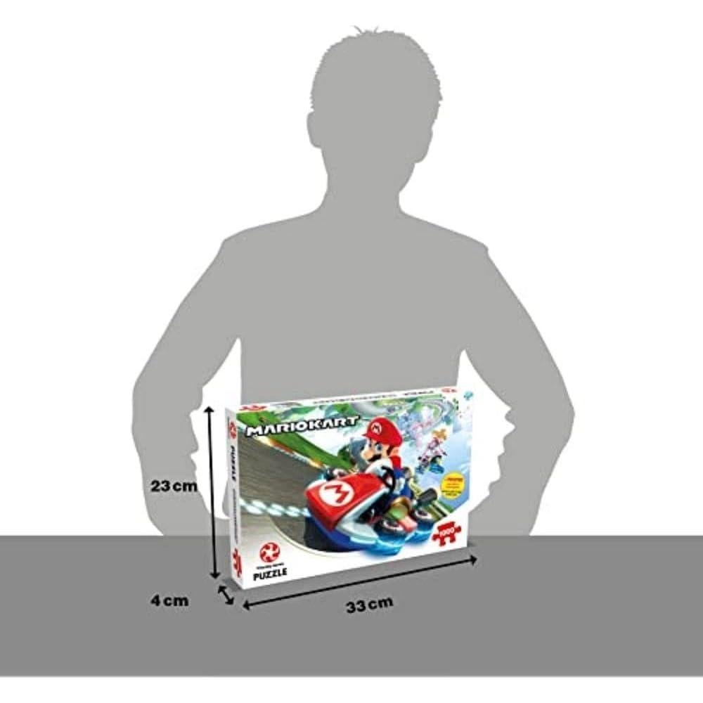 Rompecabezas 1000 Piezas Mario Kart Funracer Winning Moves