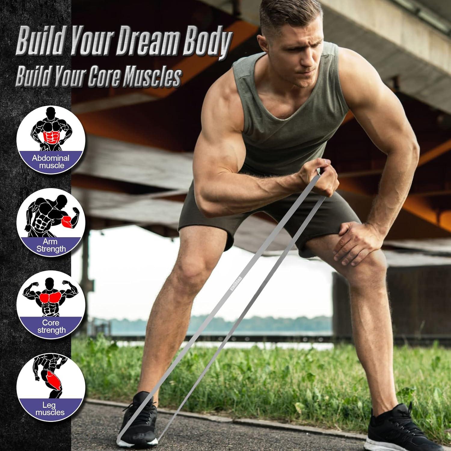 Bandas de Resistencia Kingroad - Juego de 5 Bandas para Ejercicio