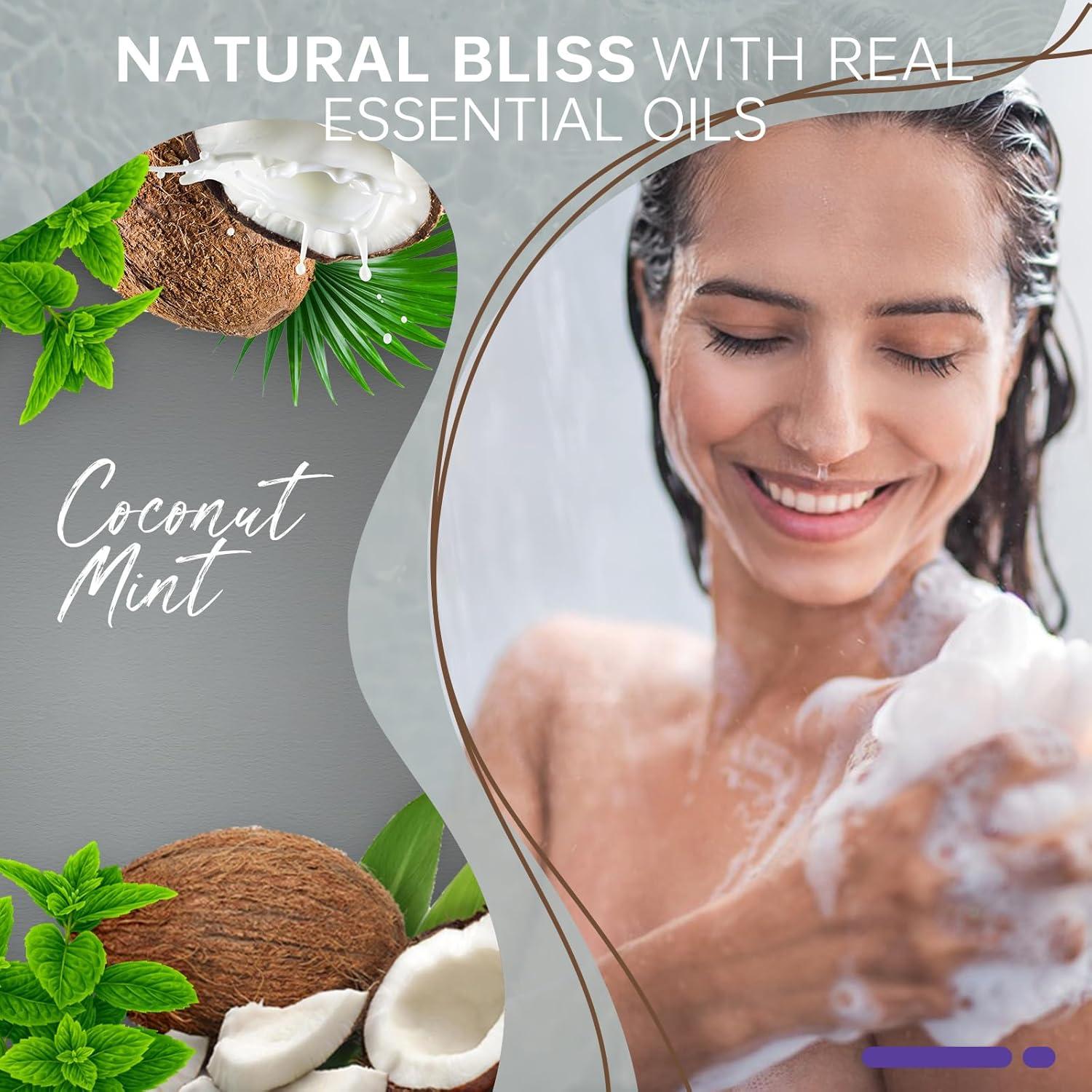 Bombas de Ducha Aromaterapia Coco Menta SWCANDY 8 Pcs