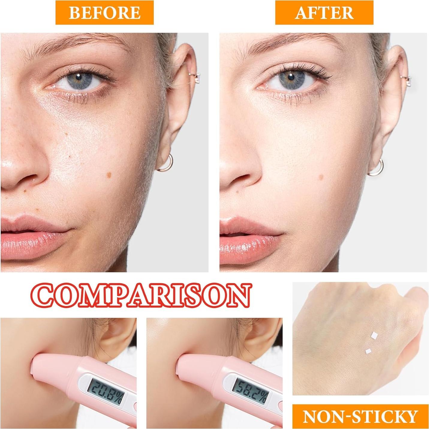 Set de 10 Máscaras Faciales Hidratantes LingHaoLH - Variadas