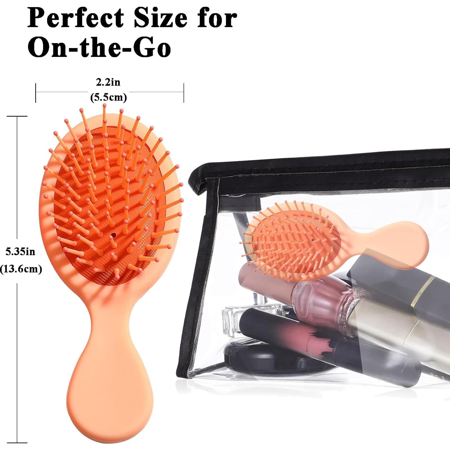 Mini Cepillo Húmedo AESPAKO 12 Piezas Viaje Azul