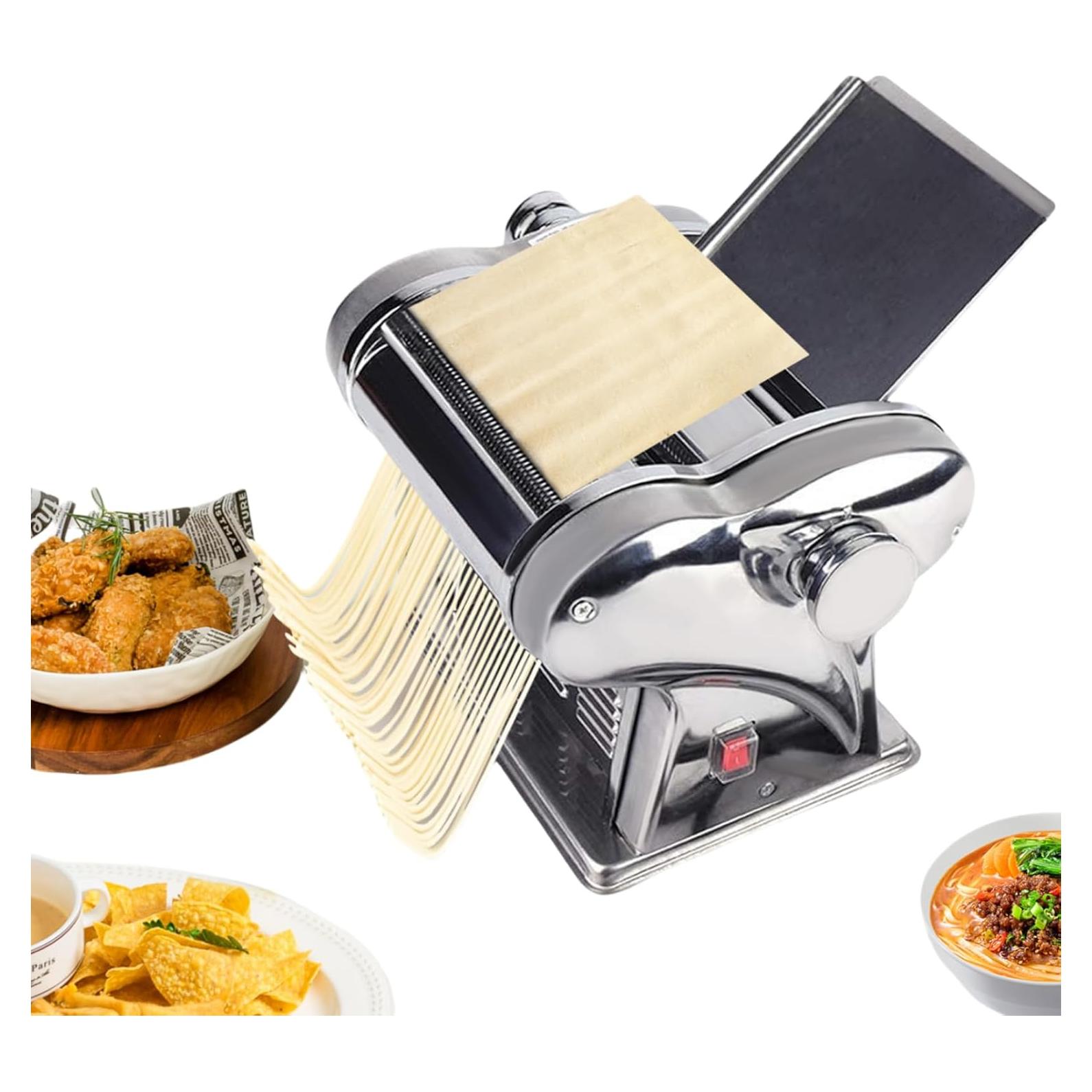 Máquina de Pasta Eléctrica Fenjidrop 110V Acero Inoxidable