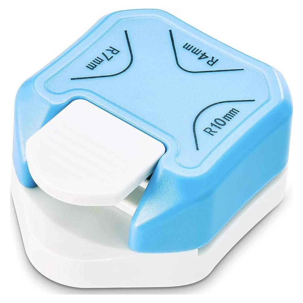 Perforadora de Esquinas 3 en 1 WSYhomie R4mm R7mm R10mm