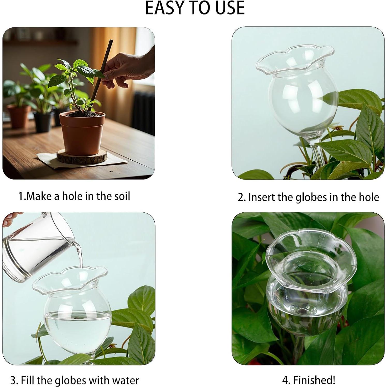 Regador de Plantas Adabocute 250ml - Picos de Autorriego Flor