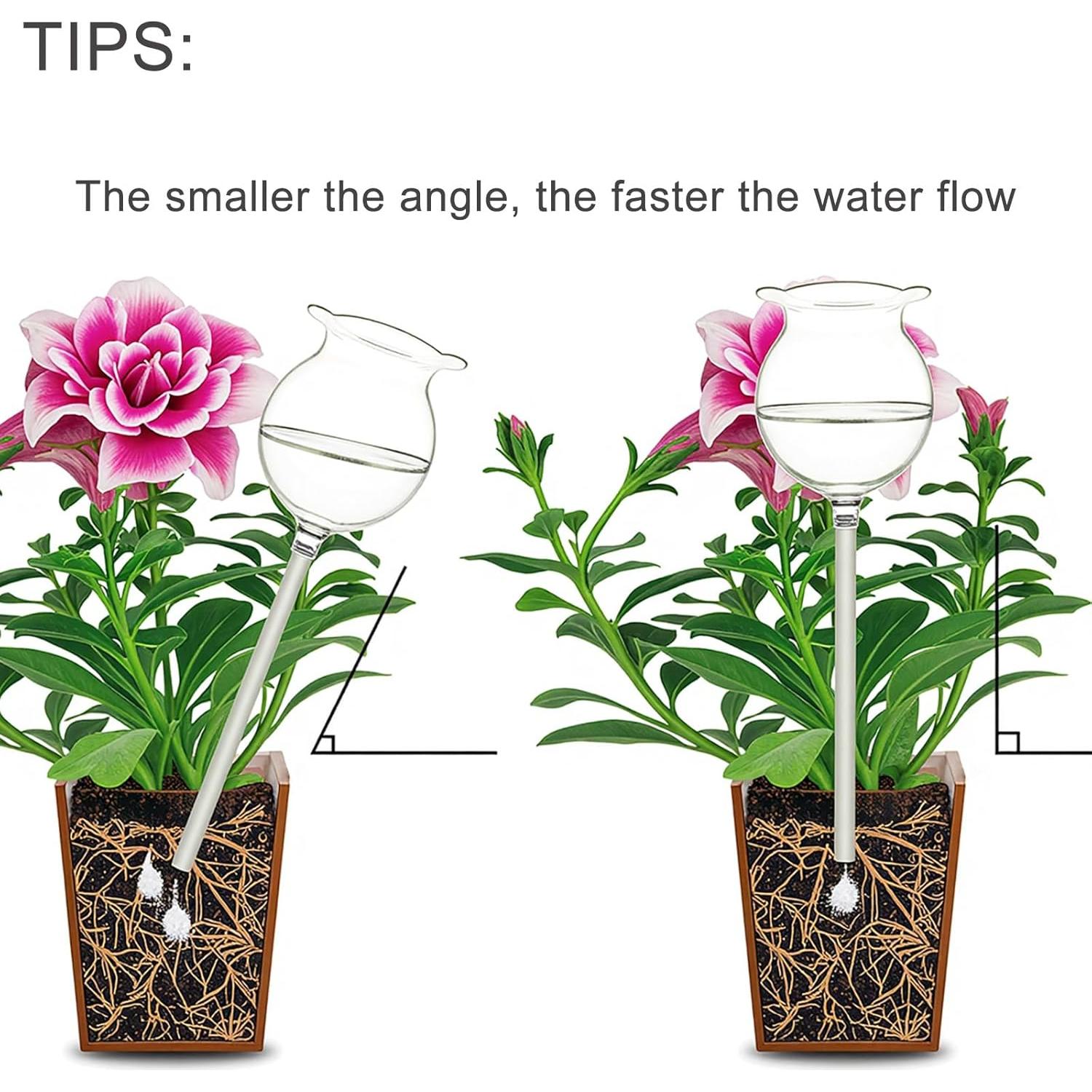 Regador de Plantas Adabocute 250ml - Picos de Autorriego Flor