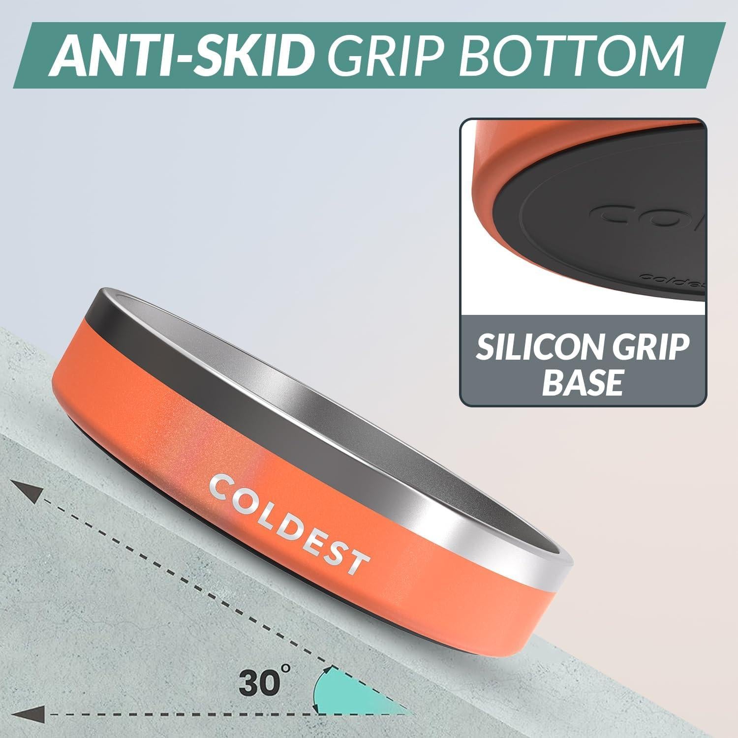 Tazón para Perros The Coldest Water 620 ml Antideslizante