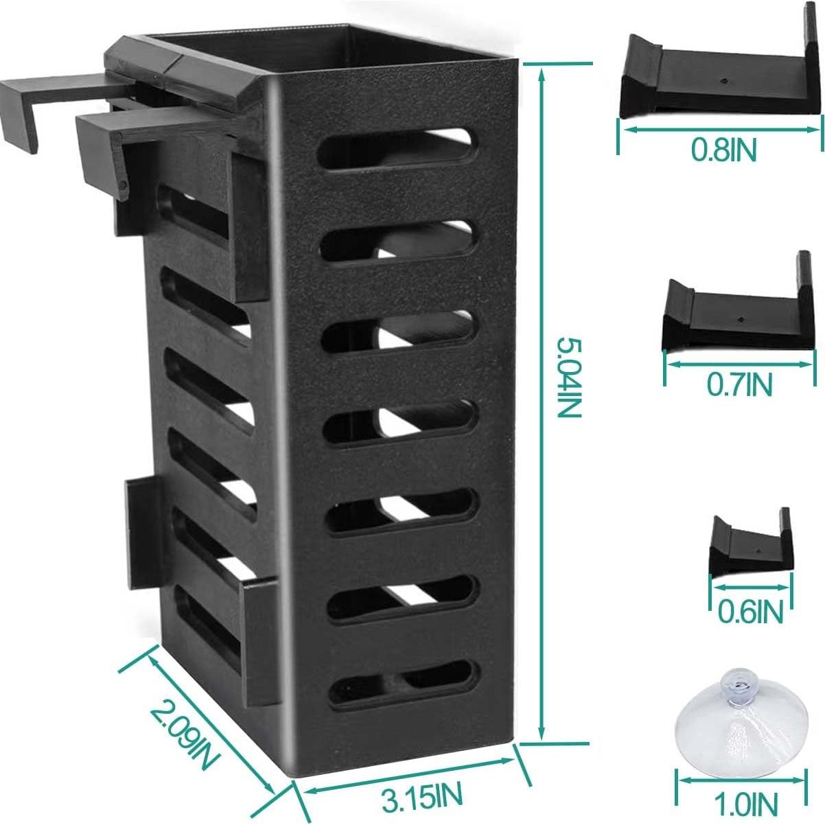 Tazas Colgantes para Acuarios QICIKRASE 2 PCS Soporte Plantas