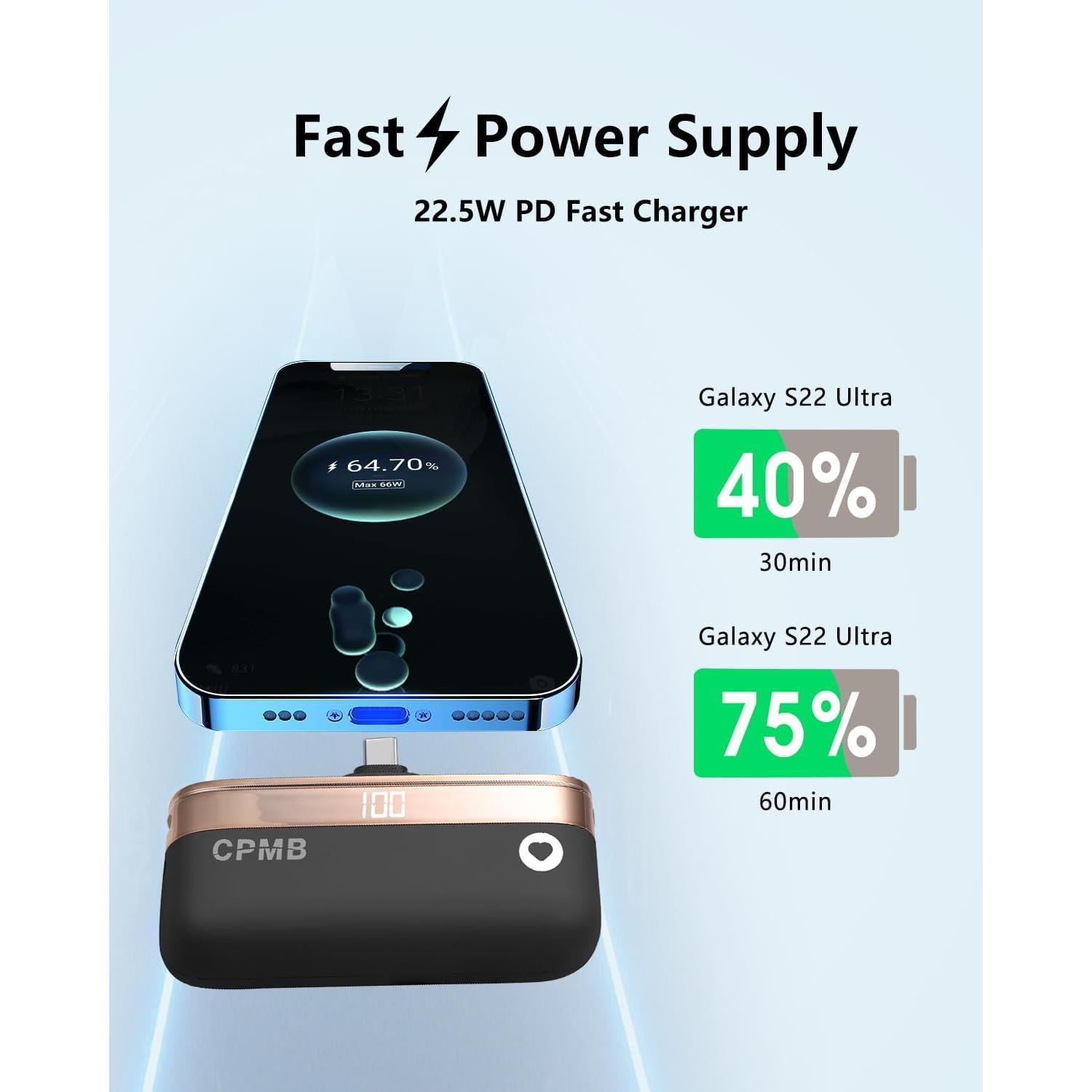 Banco de Energía Portátil 5000mAh Shenzhen Nengxinda Negro