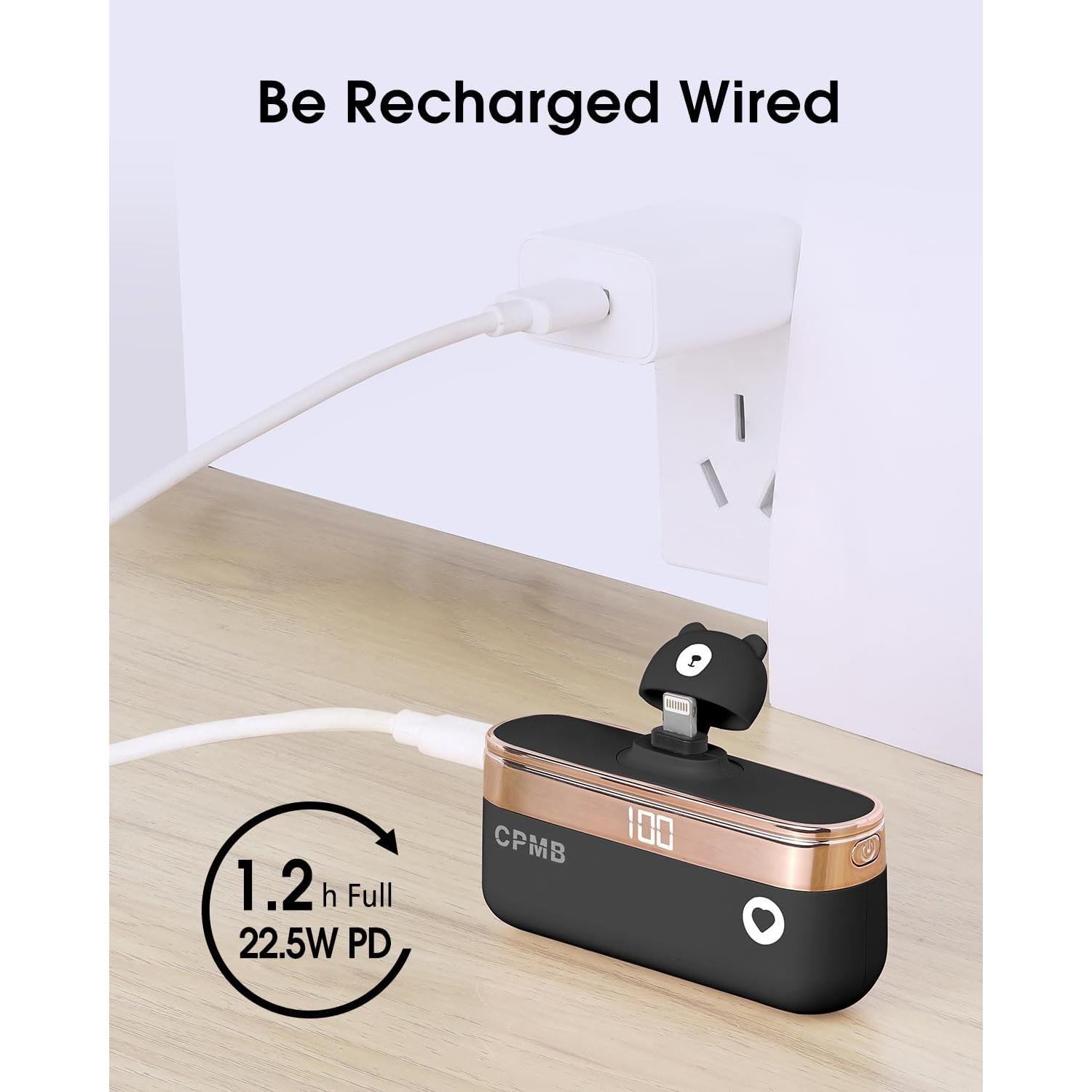 Banco de Energía Portátil 5000mAh Shenzhen Nengxinda Negro