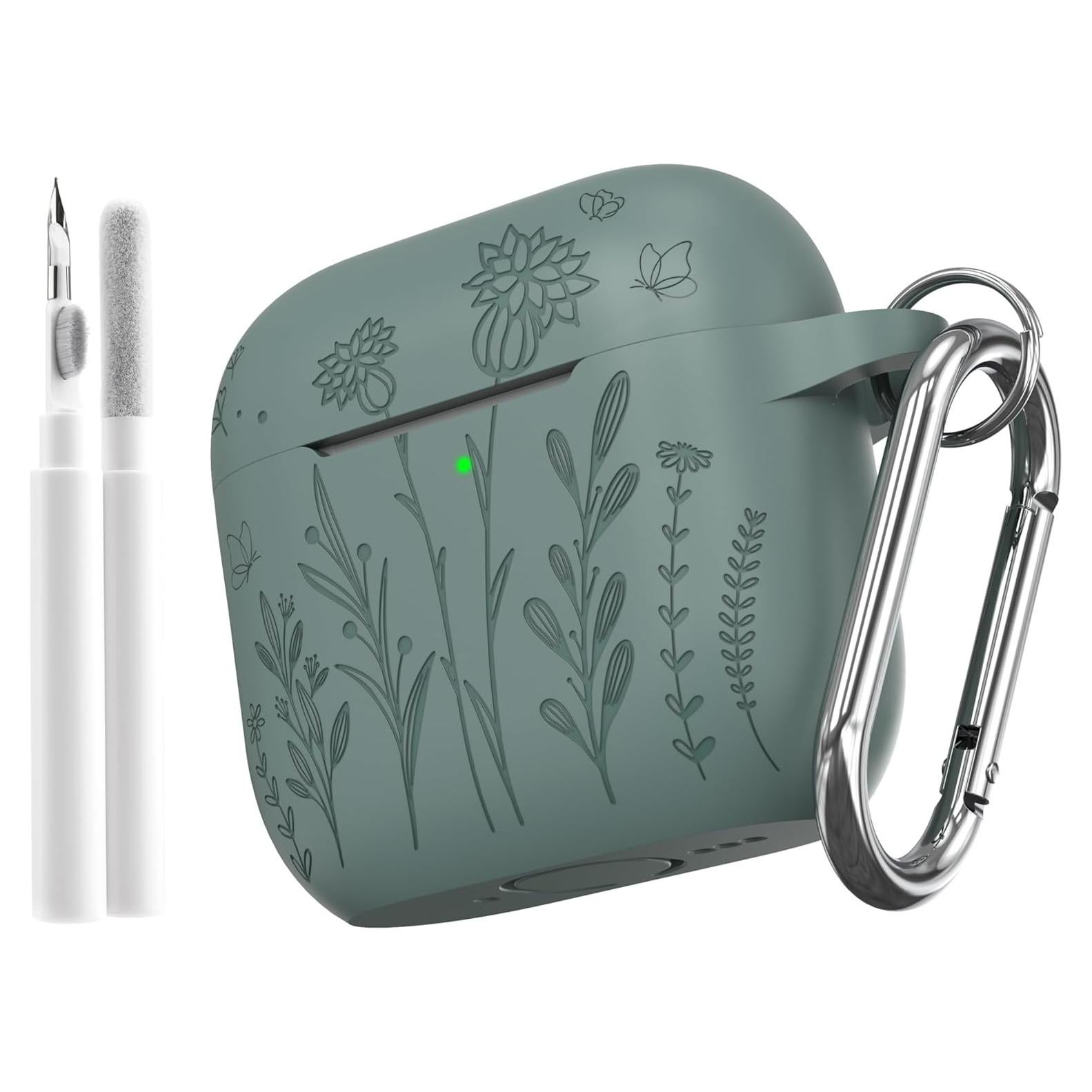 Funda de Silicona para AirPods 4 CityMore Verde Bosque