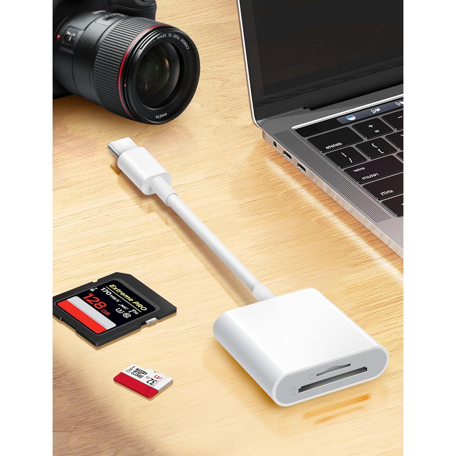 Lector de Tarjeta SD USB-C ChiaoPio 2 en 1 Doble Ranura