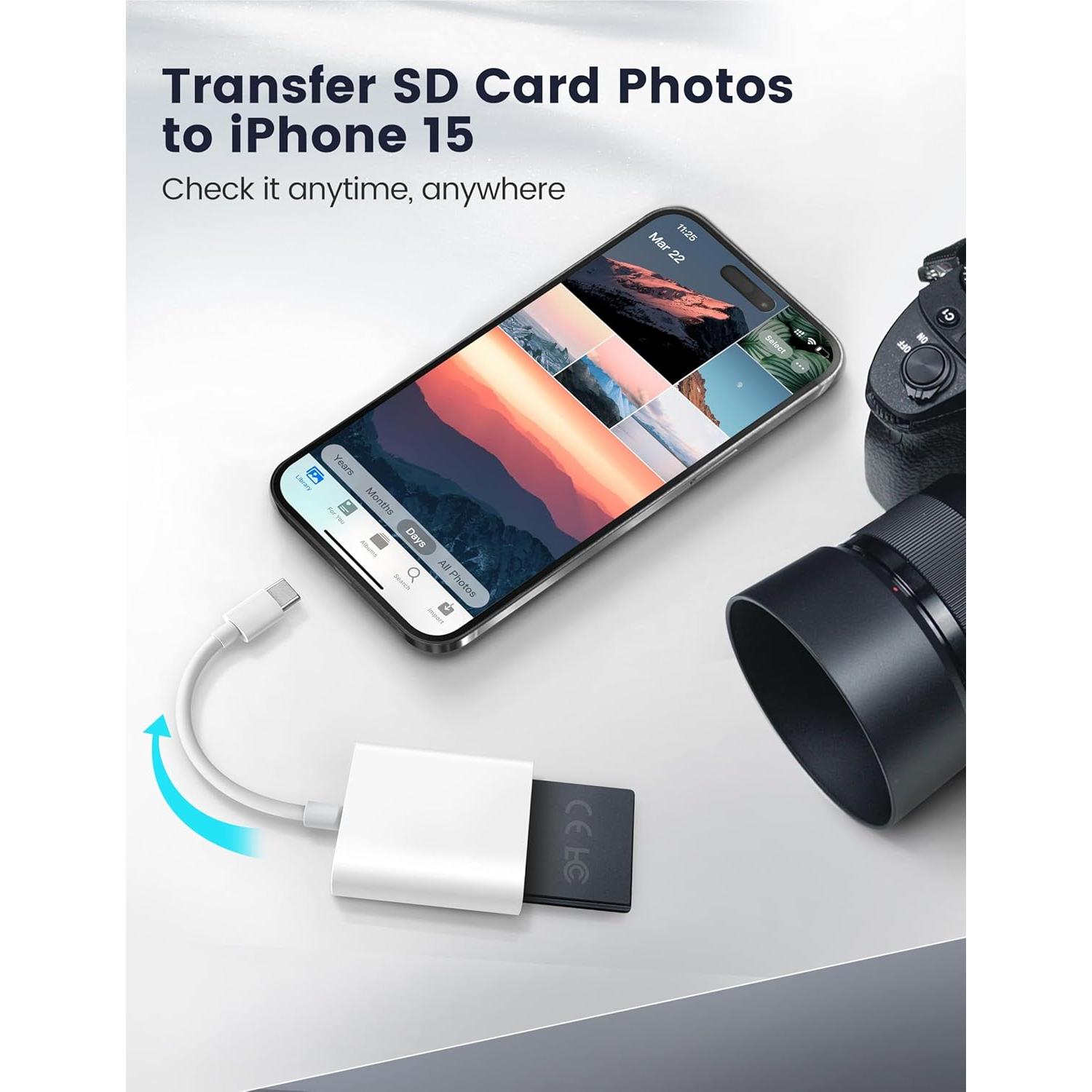 Lector de Tarjeta SD USB-C ChiaoPio 2 en 1 Doble Ranura