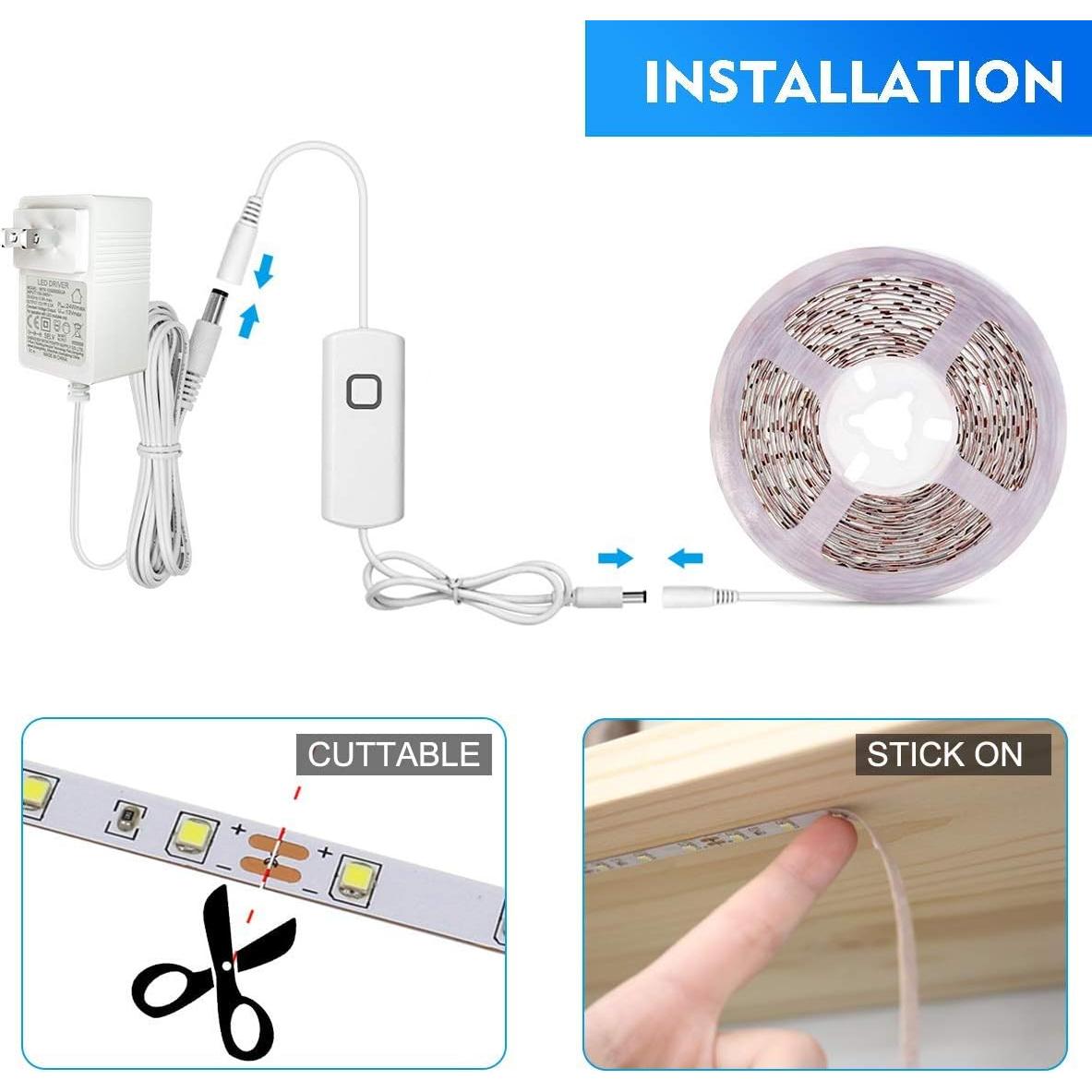 Tira de Luces LED MYPLUS 5M Regulable 1050LM Blanco Cálido 3000K