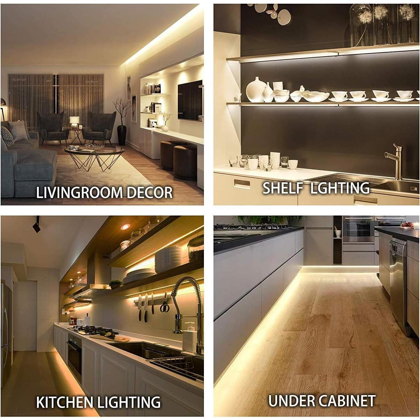 Tira de Luces LED MYPLUS 5M Regulable 1050LM Blanco Cálido 3000K