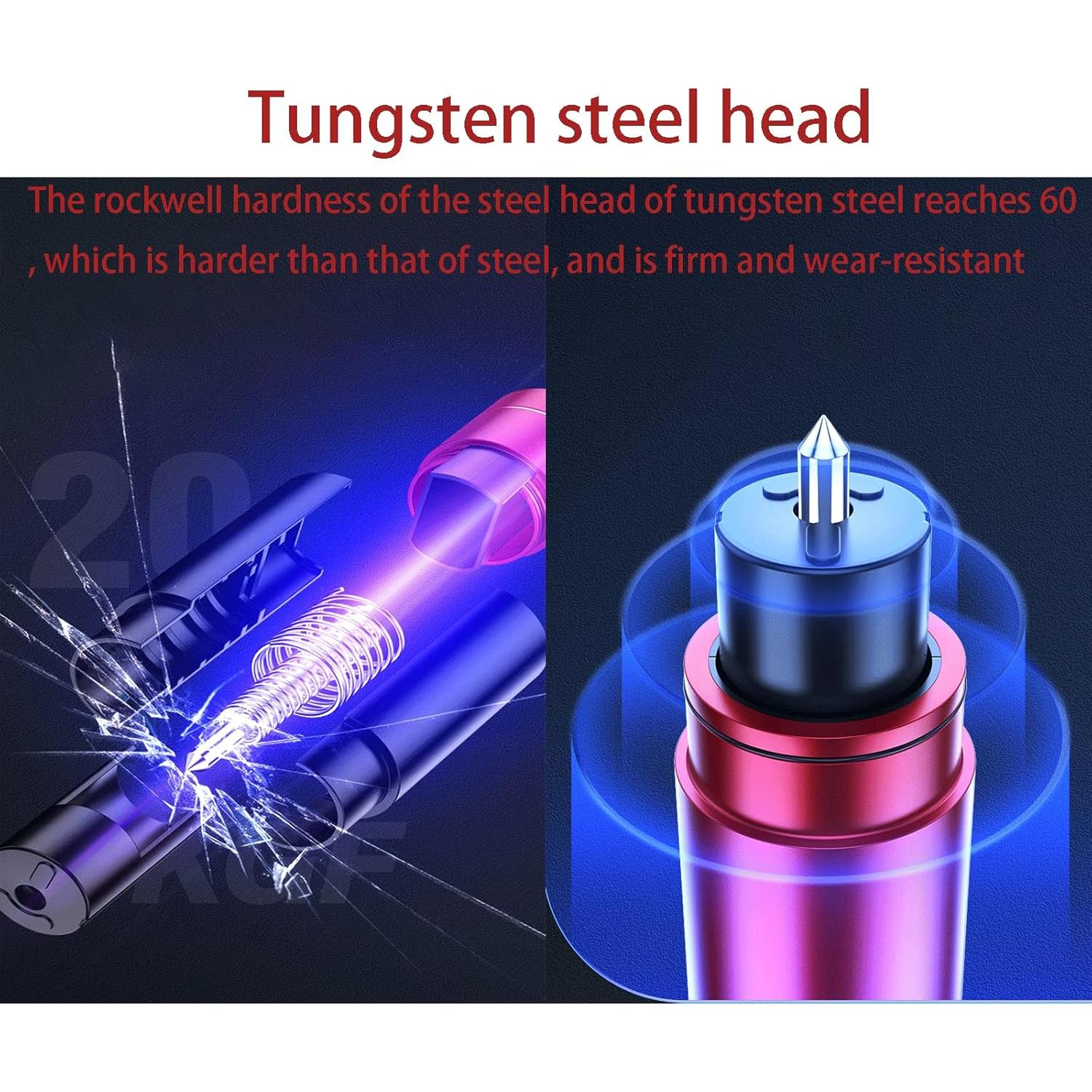 Martillo de Seguridad y Cortador de Cinturón Uncakil 2 en 1