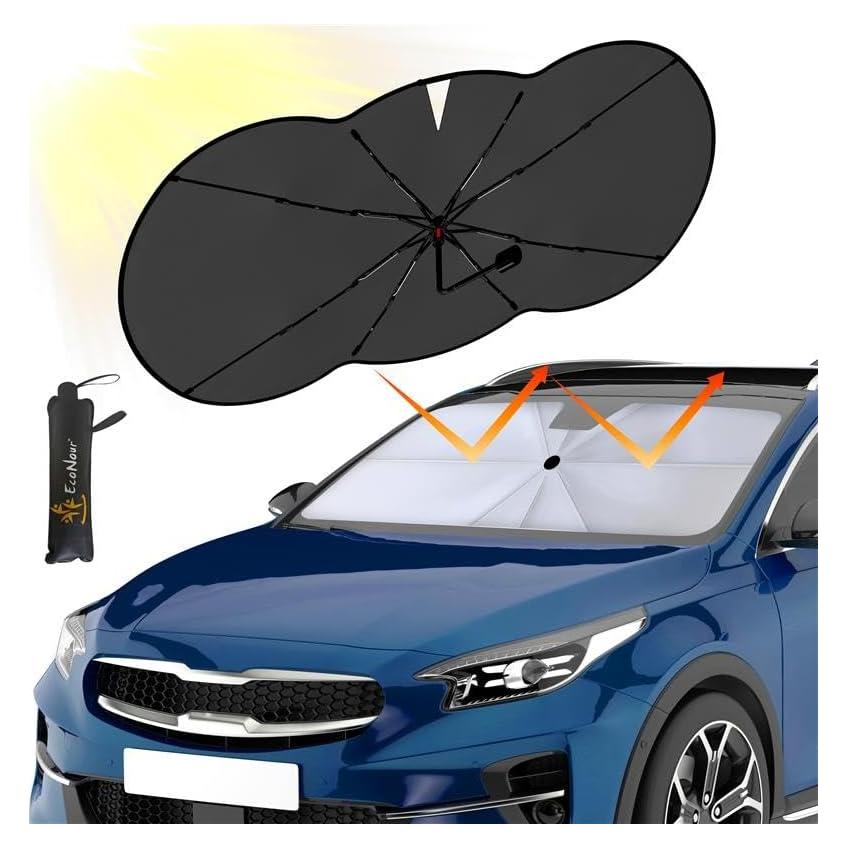 Sombrilla para Parabrisas EcoNour 145x77.5cm Protección UV