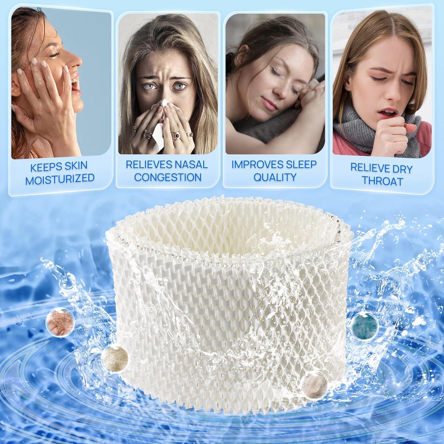 Filtro de Humidificador NISHCON WF2 - Paquete de 4 Reemplazos