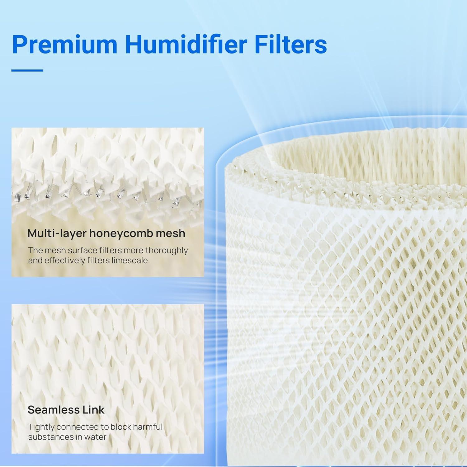 Filtro de Humidificador NISHCON WF2 - Paquete de 4 Reemplazos
