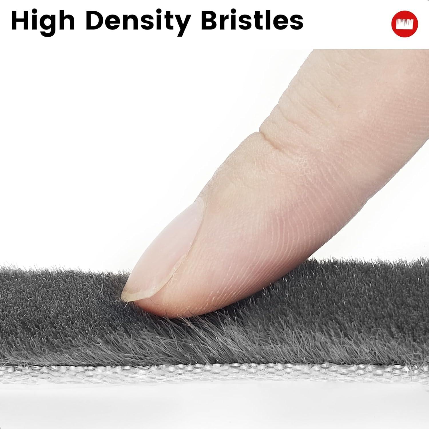 Tira de Sellado de Cepillo Topiverse 5.03 m Gris A Prueba de Clima