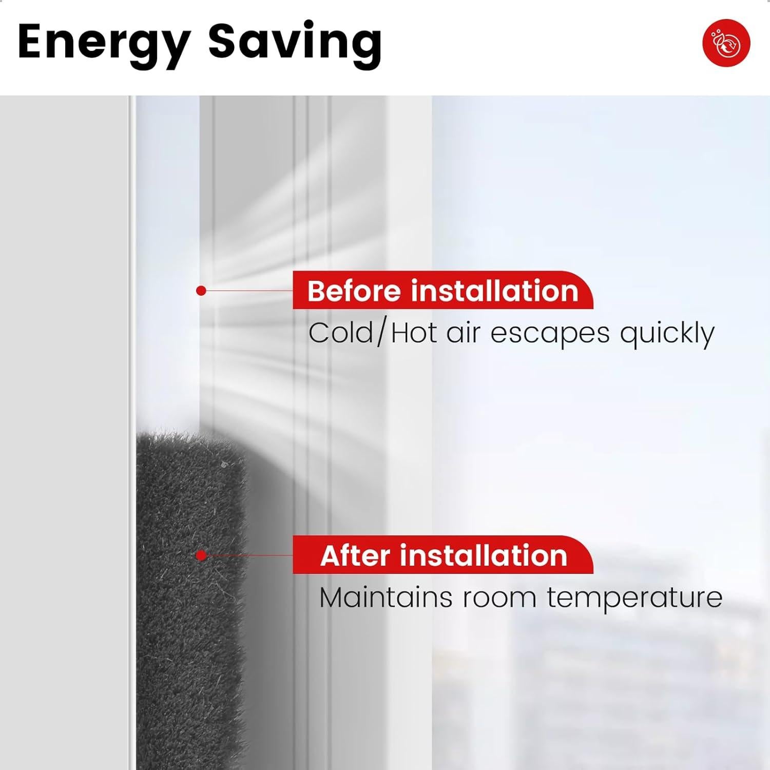 Tira de Sellado de Cepillo Topiverse 5.03 m Gris A Prueba de Clima
