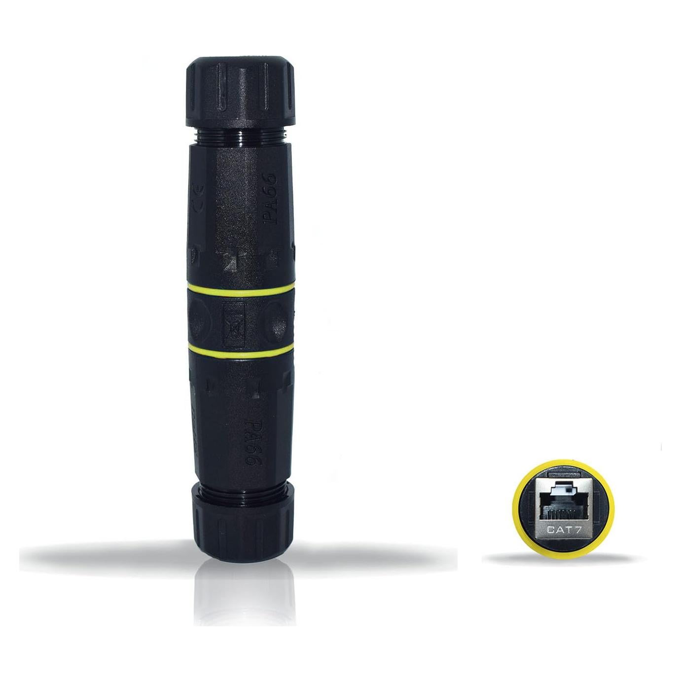 Acoplador RJ45 Cat7 ZUZONG IP68 a Prueba de Agua 10GB