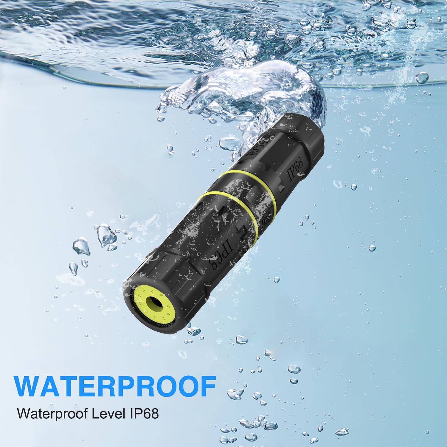 Acoplador RJ45 Cat7 ZUZONG IP68 a Prueba de Agua 10GB