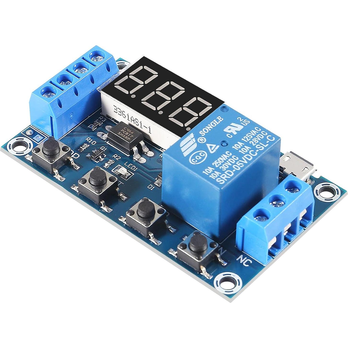 Módulo de Relé Temporizador Programable D-FLIFE DC 6-30V
