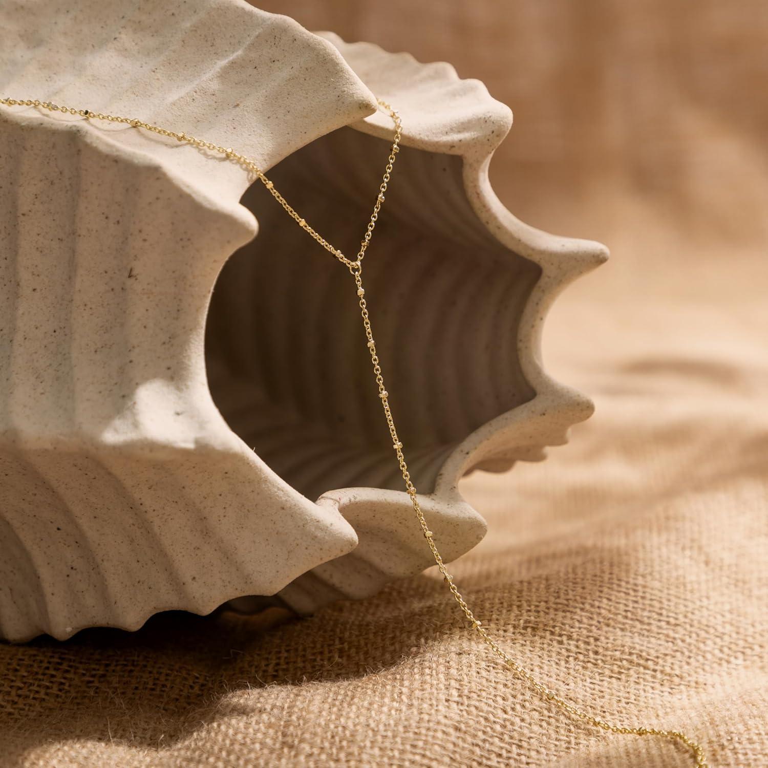 Pulsera de Tobillo de Plata Esterlina Freekiss Ajustable 21.6 cm