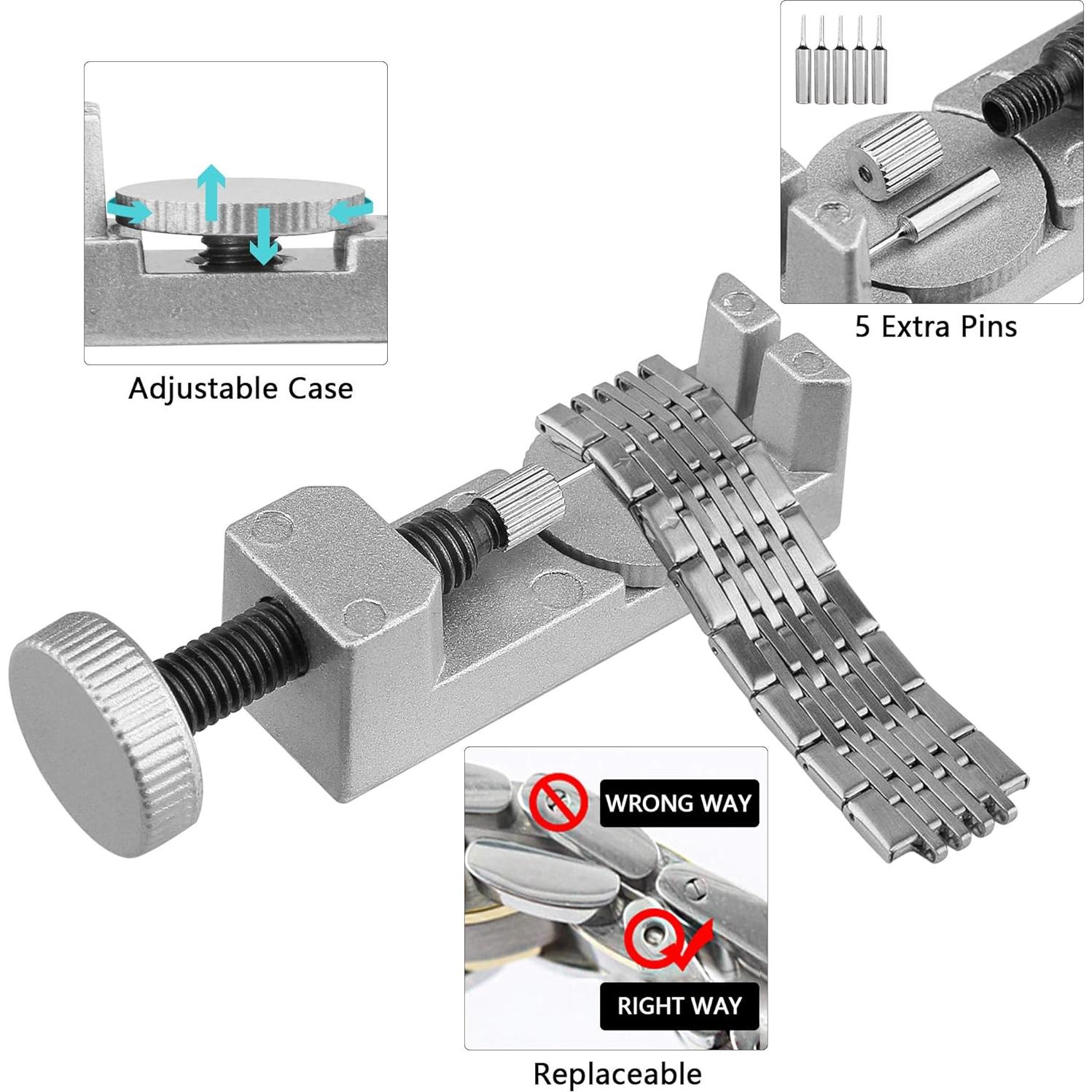 Kit de Herramientas para Relojes XOOL 151 Piezas Portátil