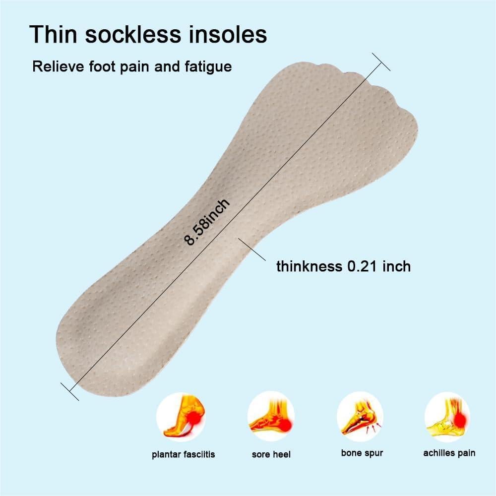 Plantillas de Piel de Cerdo Takpre para Tacones Altos - S 35-38