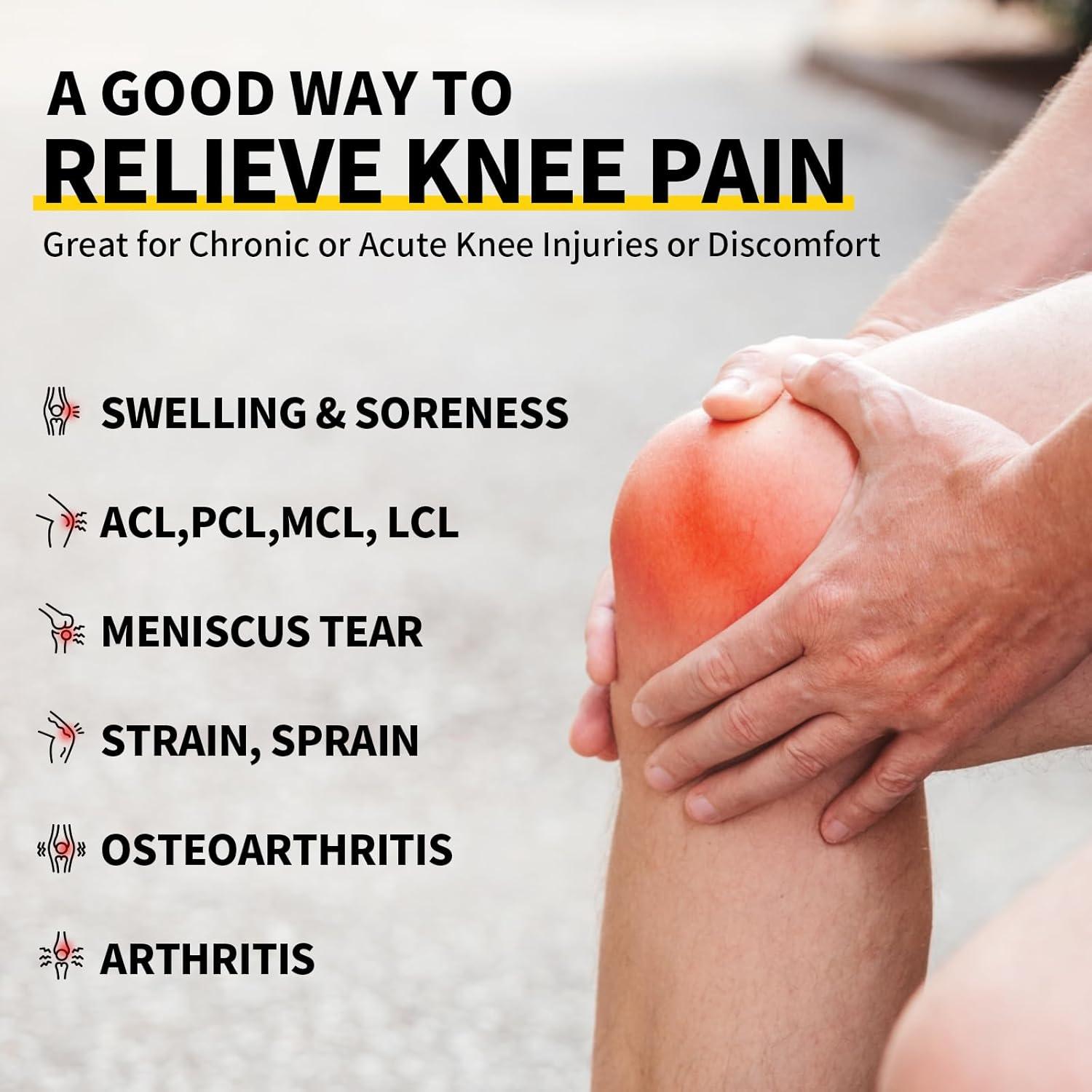 Faja de Rodilla CAMBIVO NS10 - Compresión para Alivio Dolor